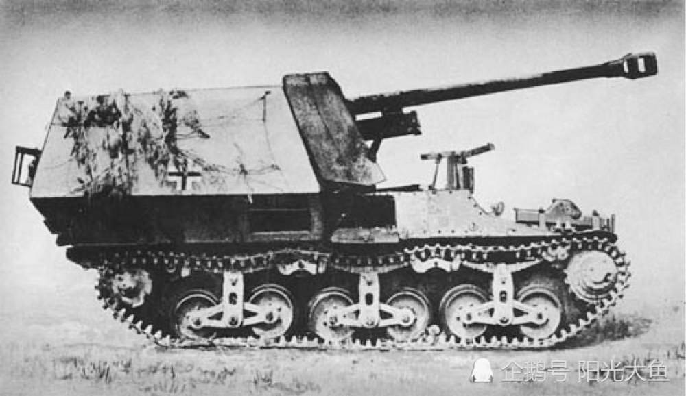 二战德军自行火炮5-"黄鼠狼"Ⅰ自行火炮