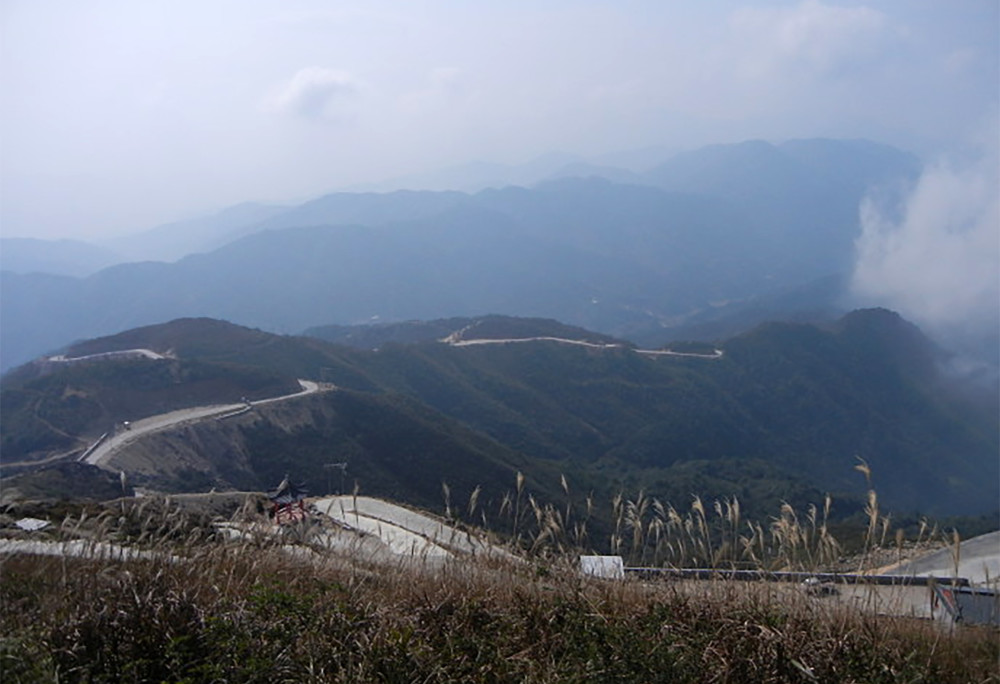 登临江西吉安大乌山,五县之旖旎风光尽收眼底