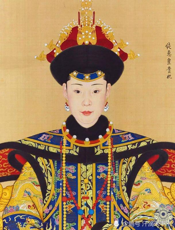 一组乾隆与妃嫔罕见画像:个个长相漂亮,图6是真实的"