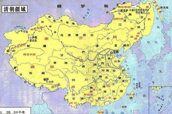 1820年的清朝,有着中国历史上最完美的领土疆域,如今已成为历史