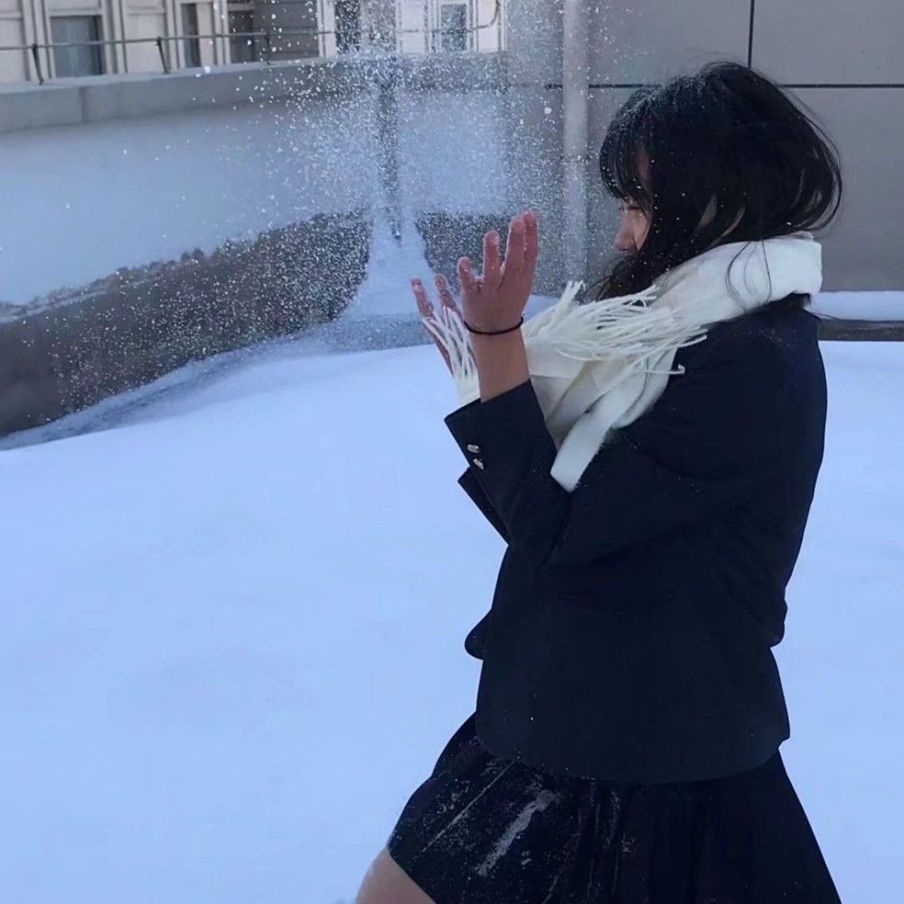 《女生头像》仙女头像,你们家下雪了吗