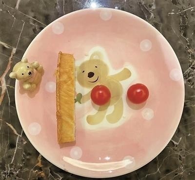 孩子们昨天期末考 "100分"创意早餐刷屏了