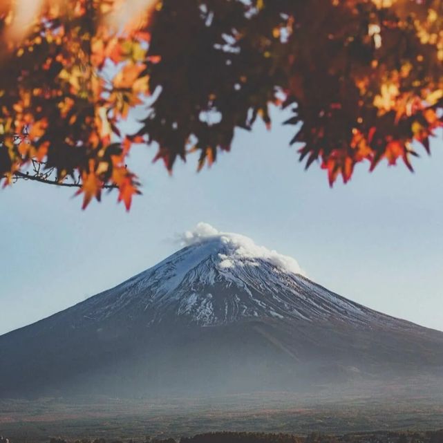 背景图|富士山下