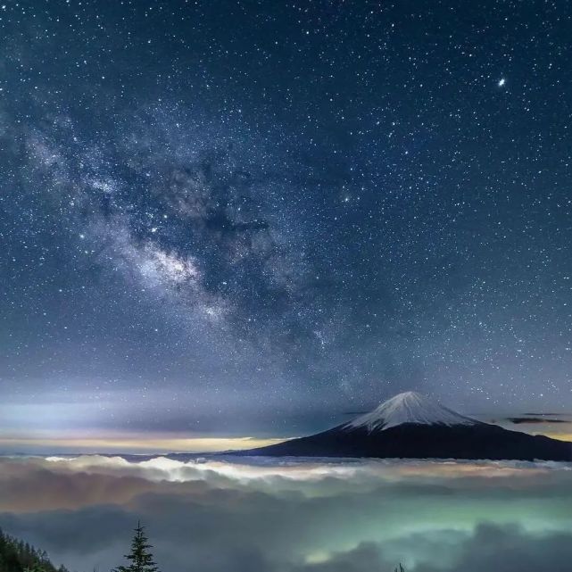 背景图|富士山下