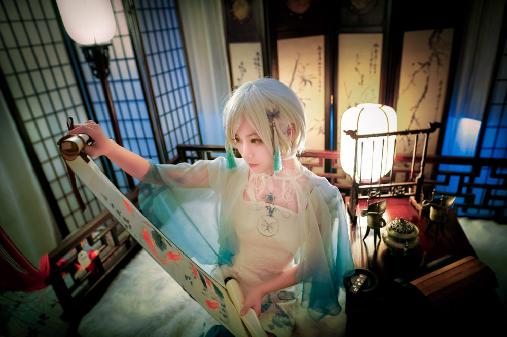 镜花水月言和cosplay