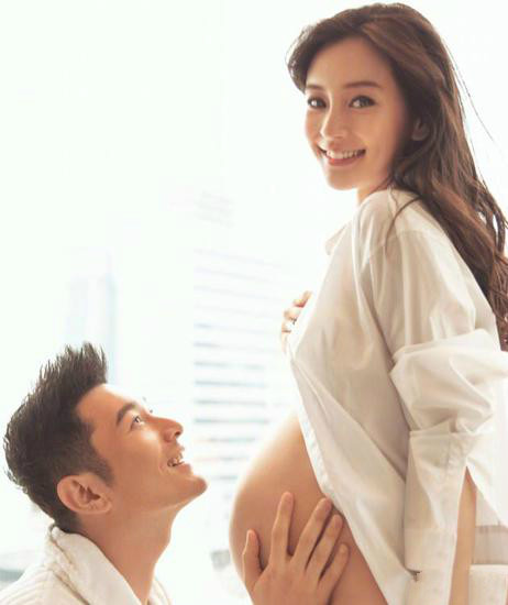 女艺人太难了!杨天真为张雨绮晒孕照,黄晓明也曾同样为baby辟谣