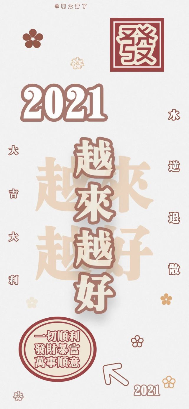 壁纸|2021,文字壁纸!