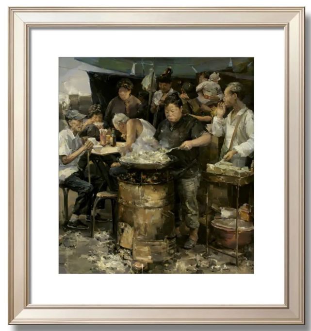 林则军教授油画,粉画作品欣赏