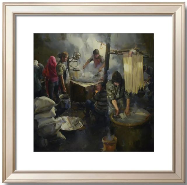 林则军教授油画,粉画作品欣赏