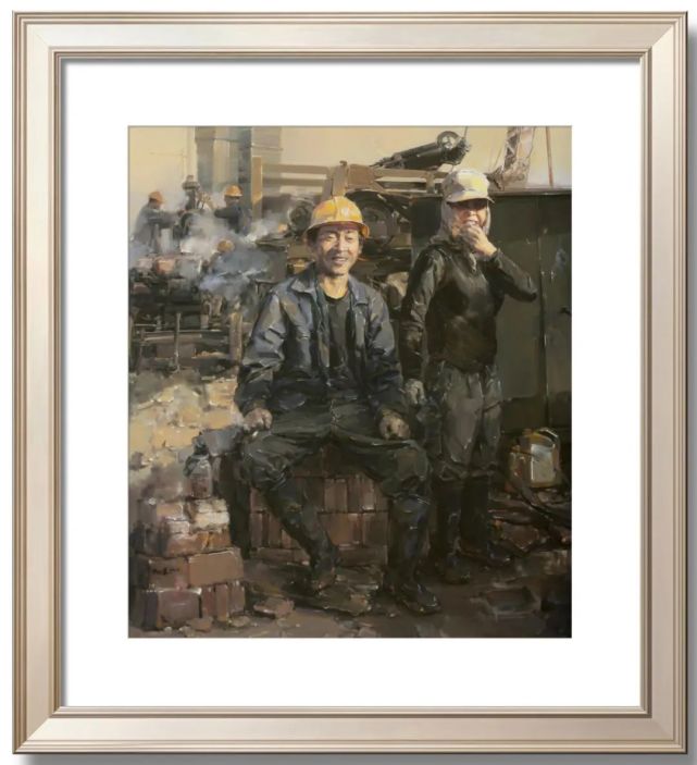 林则军教授油画,粉画作品欣赏