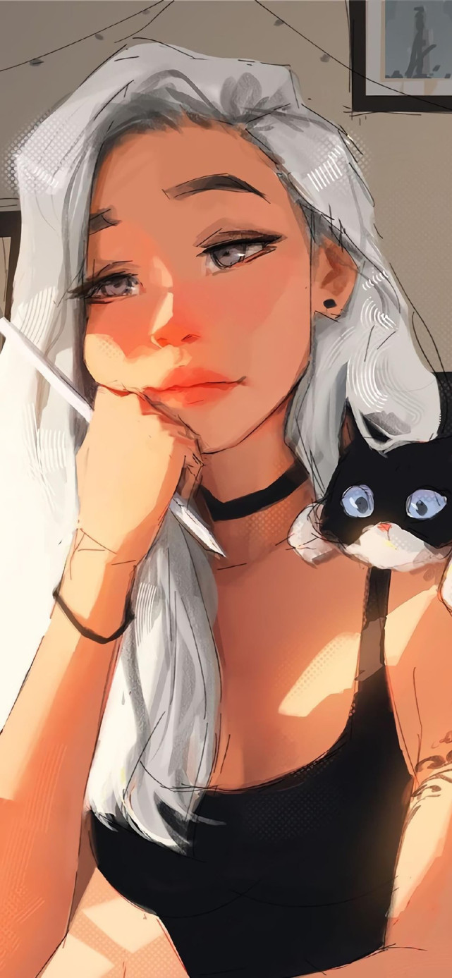 动漫女生插画壁纸第209期