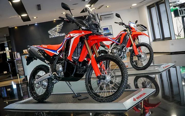 2021本田 crf300l/rally实车鉴赏,排量提升