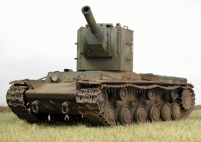 苏联红军kv-2重型坦克