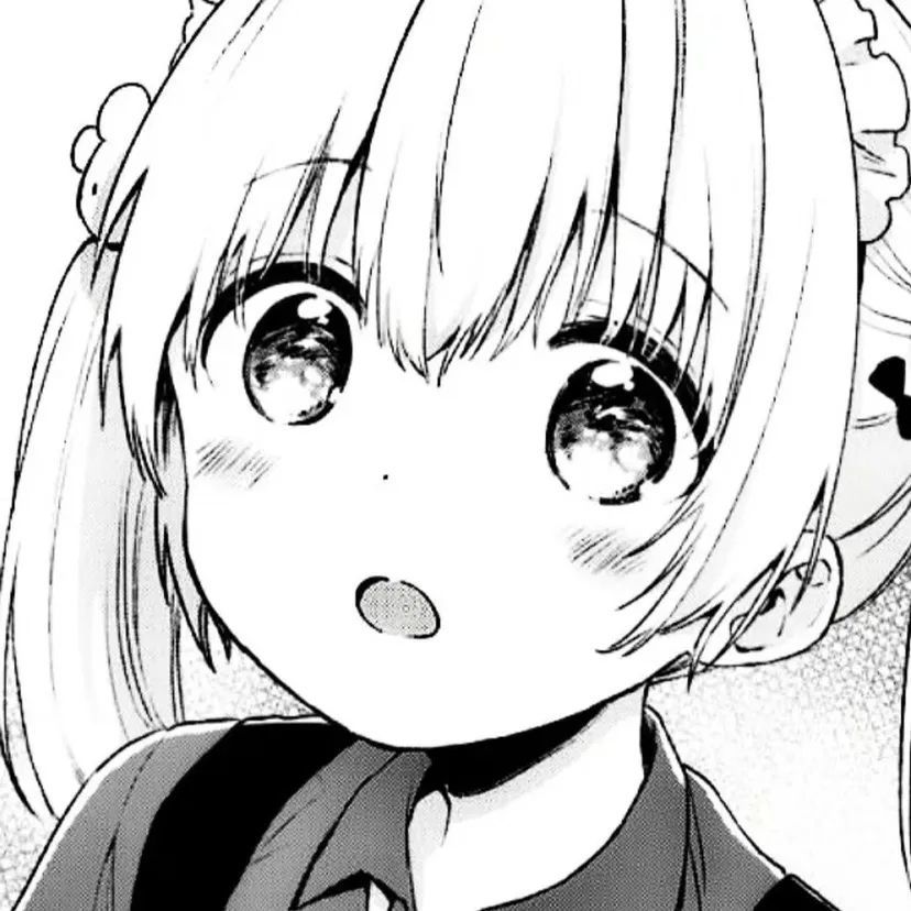 动漫女头|优质日系手绘黑白漫画风