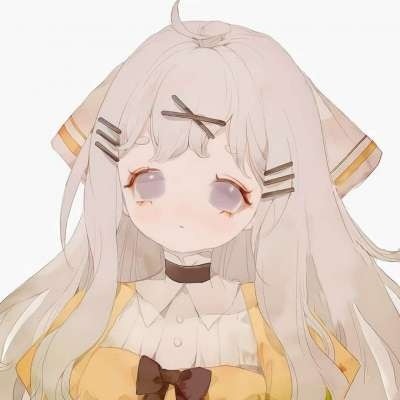 可爱女生动漫头像:你是女孩,是柔软和爱.