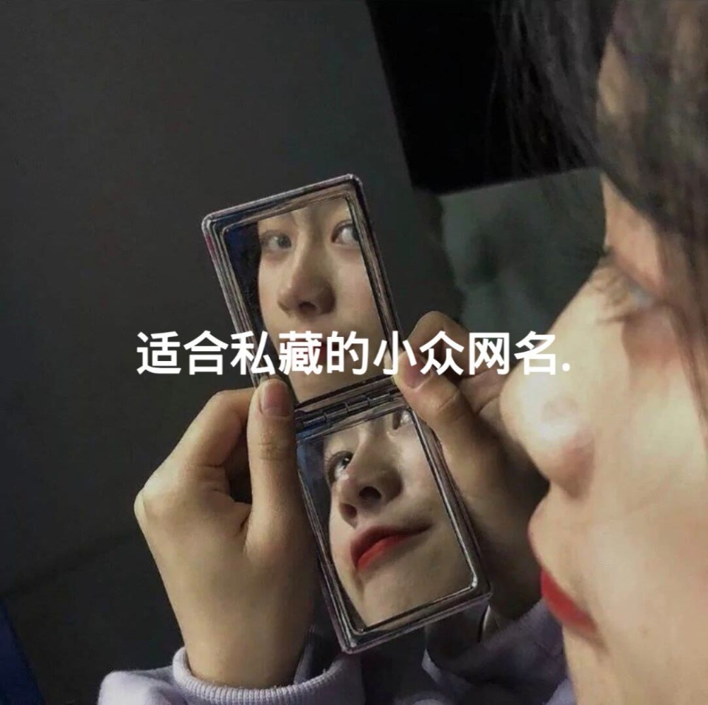 ins风小众干净网名