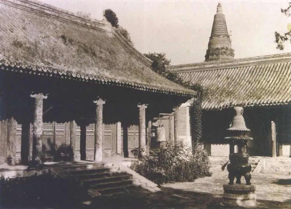 老照片|北京房山云居寺的珍贵影像(图组)