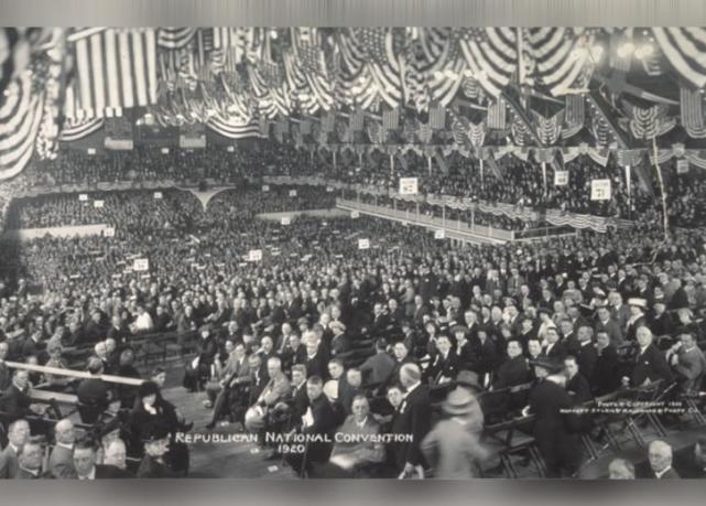 1920年:美国共和党全国代表大会