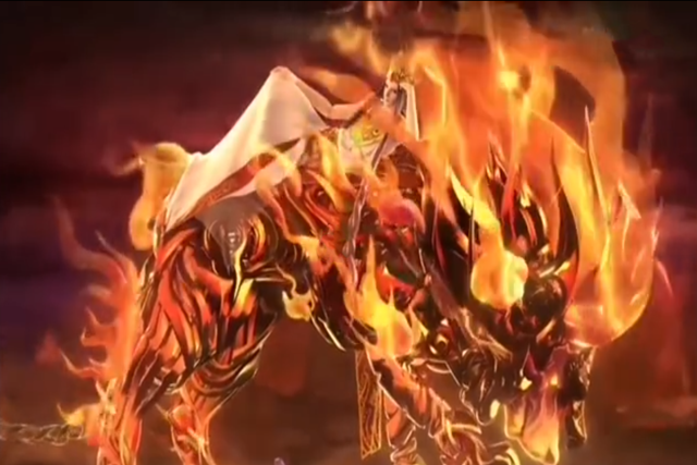 叶罗丽第九季:火领主的神兽现身,叫做"火麒麟",与冰公主对决
