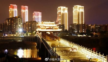 惊艳!连江含光人行桥璀璨夜景抢先看