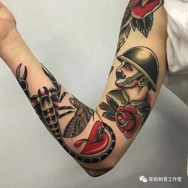 《old school—美式纹身/遇见是福气,不遇见也是.