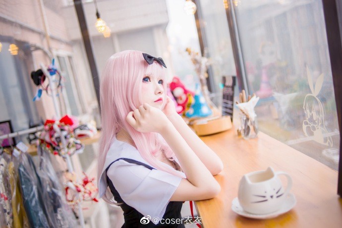 辉夜大小姐想让我告白coser衣衣