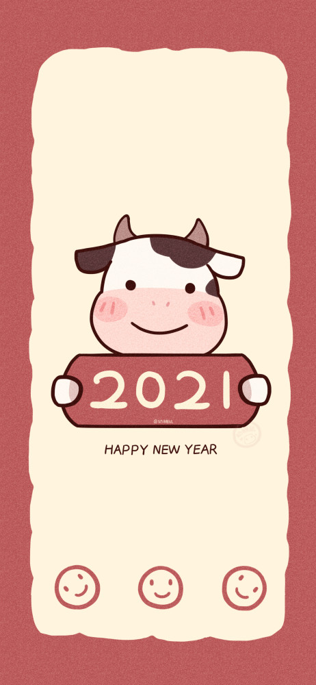 壁纸第四弹‖牛牛壁纸,新年必备