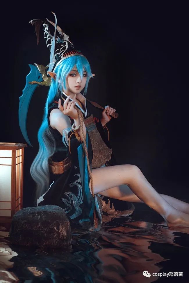 cos:阴阳师金鱼姬双子cos正片