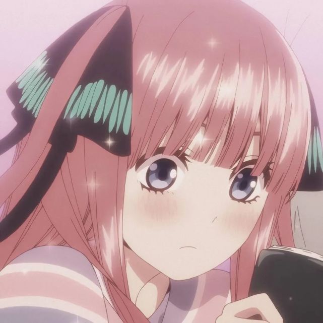 《五等分的花嫁》敢爱敢恨的中野二乃,真正的傻白甜,动漫头像