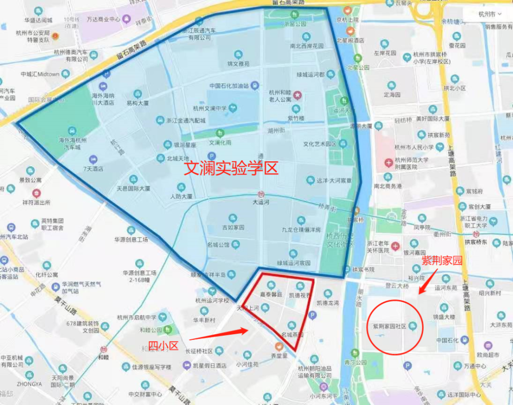 文澜实验学校 大关实验中学(据传后续对口是新设立的文澜实验中学)