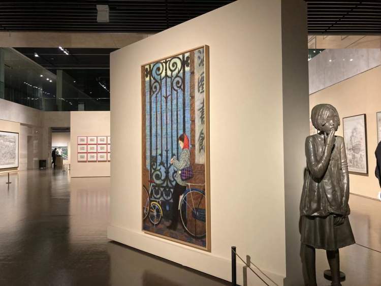 中华艺术宫贺岁大展"幸福是奋斗出来的"展陈出新