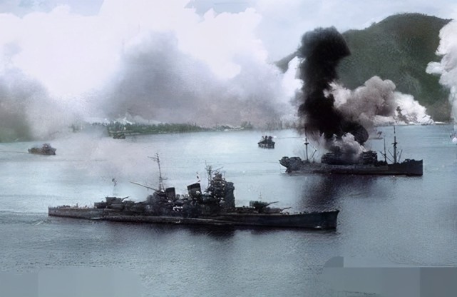 莱特湾海空大战美国海军尽灭日本联合舰队最后的一点精华