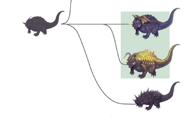 黑田的新奥特曼元素作品,地底怪兽出自同源?初代造型充满生物感
