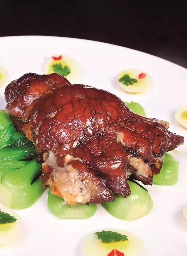 一掌定乾坤脱骨假熊掌团团圆圆特色藕饼藕圆