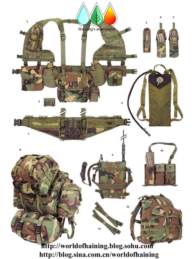 美国海军陆战队步兵服装和装备详解(2000-2012,单兵系统模块化