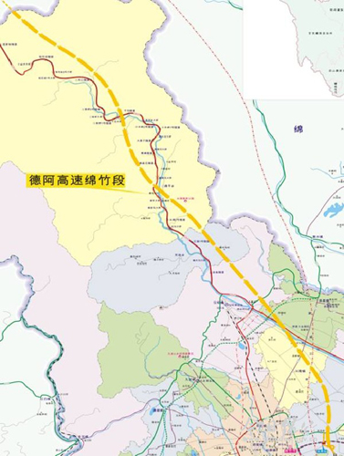 德阳至阿坝高速公路绵竹至茂县段预计开工年限2022年12月