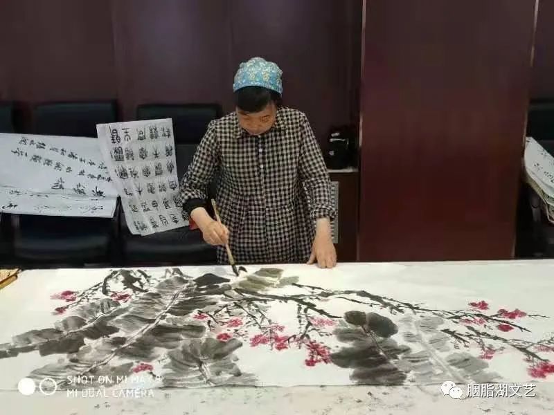 康乐画家马海燕中国画作品在参加全国性美术展览中获奖