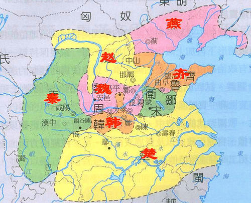 10秒记住秦始皇灭六国顺序