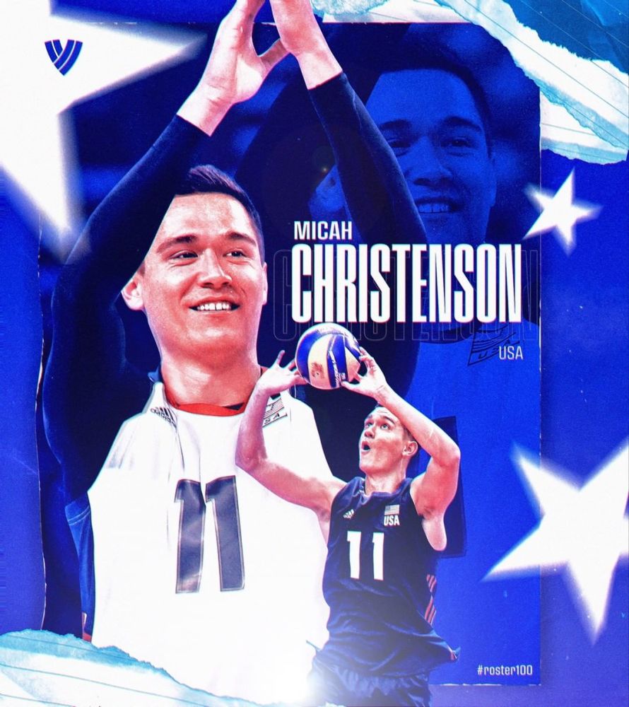 克里斯滕森!国际排联百大榜第52位上榜球星christenson!