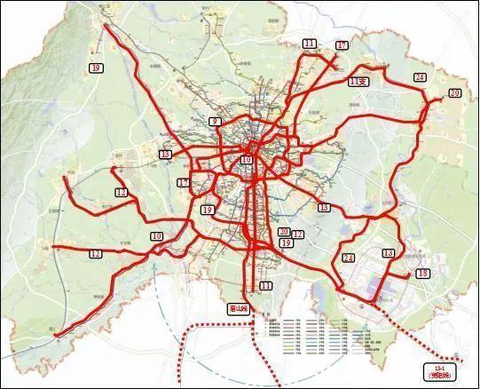 彭州市规划s10铁路覆盖了彭州片区,新繁片区,新都老城