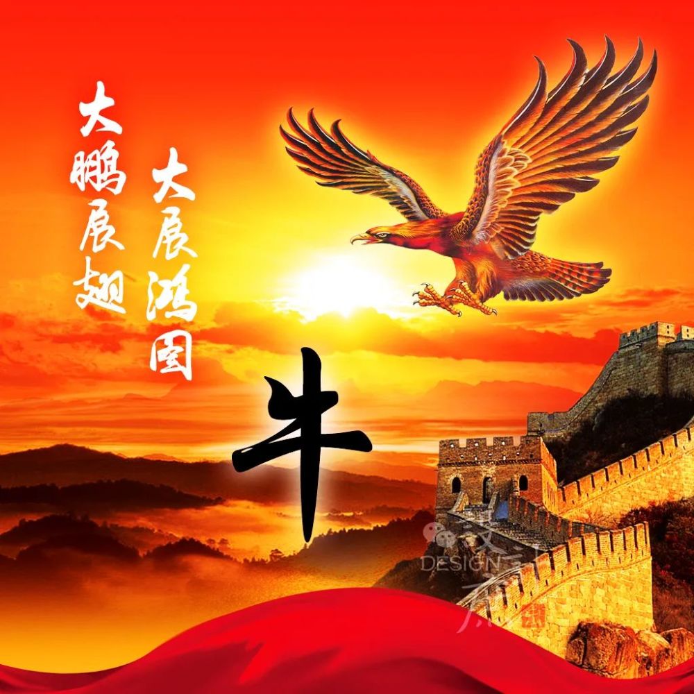 微信头像分享:2021大鹏展翅,大展鸿图