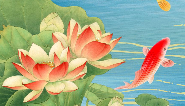 心理学:想要时来运转吗,从四幅荷花图中选一幅看你何时转运?