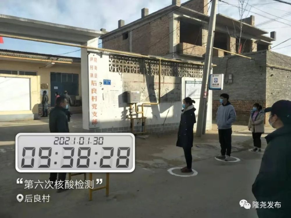 尹村镇后良村大张庄乡刘通庄村隆尧镇义丰村