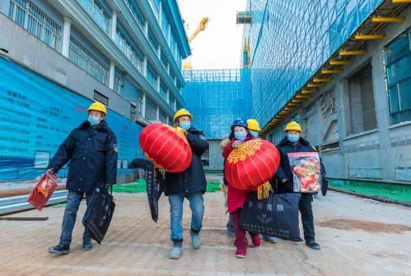 内蒙古:就地过年 一样温暖|劳动监察大队|中建三局|就地过年|呼和浩特