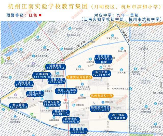 2021年最新杭州热门学区房价地图出炉!家长必备收藏!