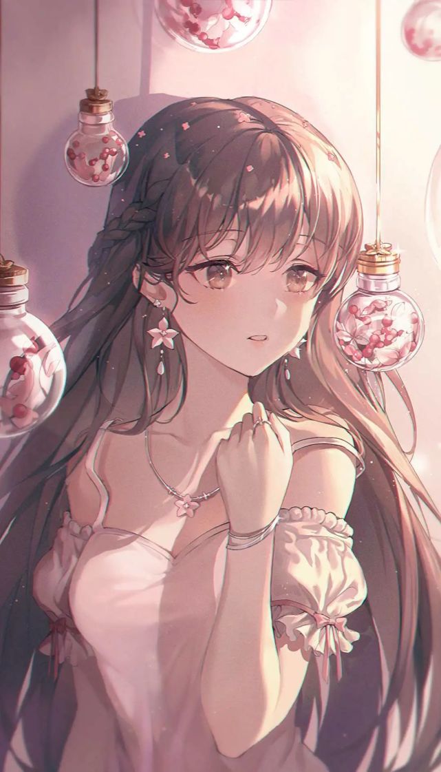 【二次元】吃草莓蛋糕的美少女