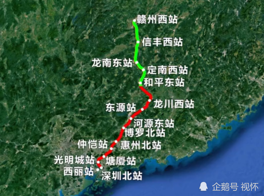 今年1月20日,赣深高速铁路东莞至深圳方向隧道全部贯通.