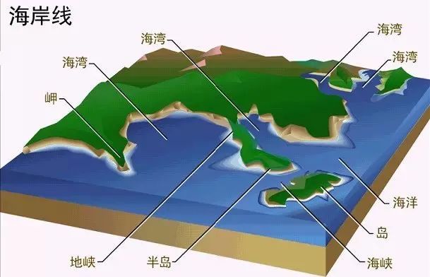 常考的海岸地貌有哪些?