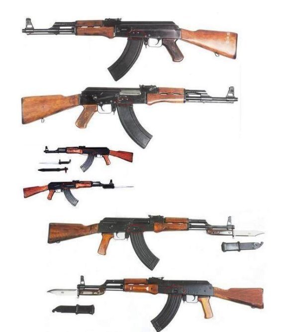 俄罗斯步枪从ak47到aks47