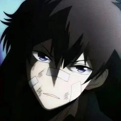 动漫头像:黑暗男生头像,没有希望,没有光明,有的只是绝望